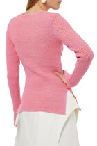 Sweetheart Ribbed Knit Top